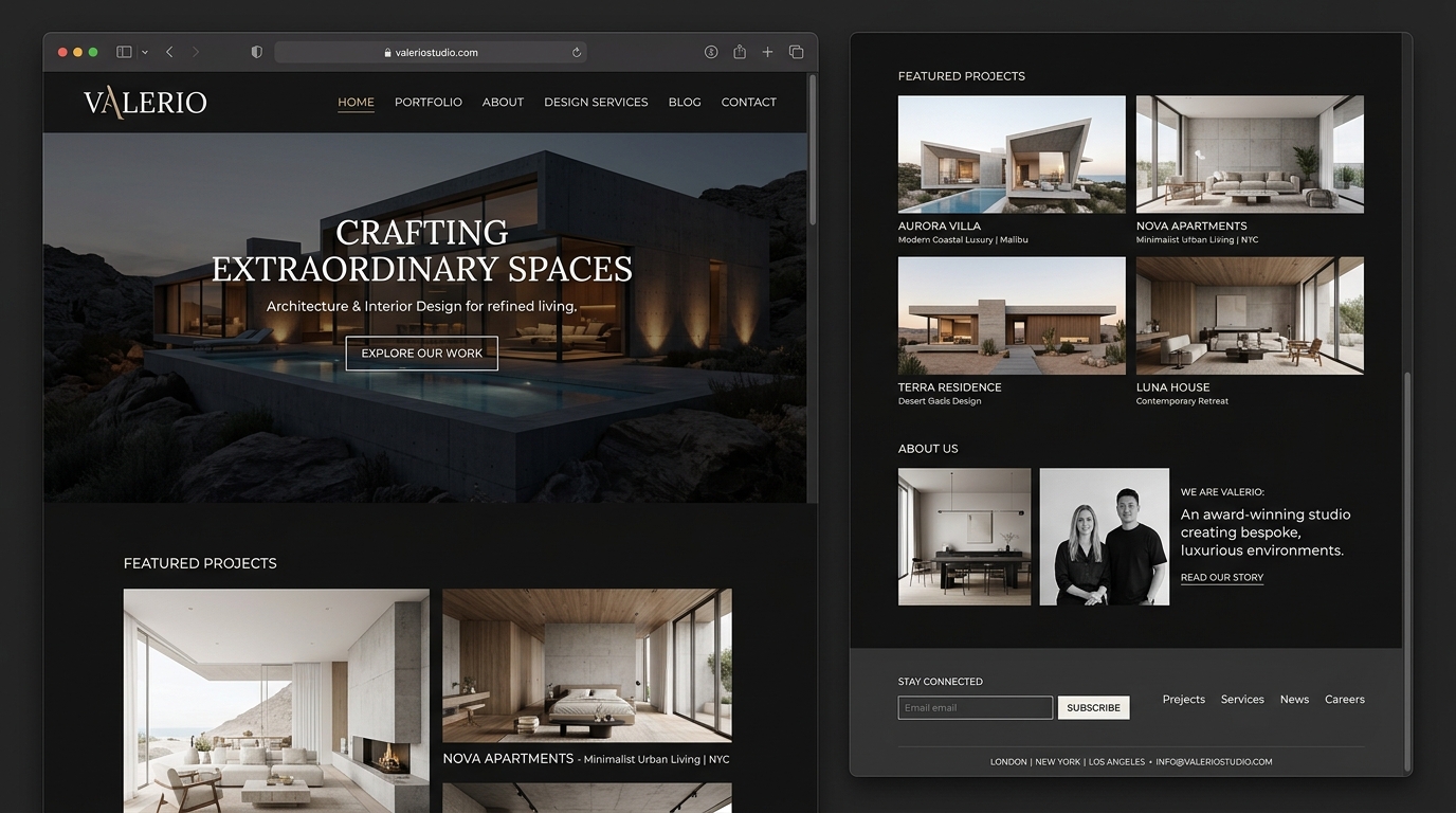 Vanguard Atelier Architecture & Interior Design screenshot
